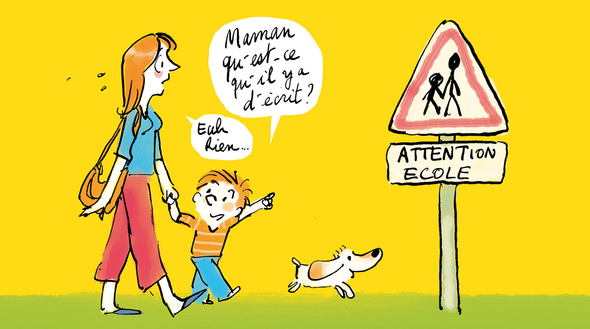 La rentrée en maternelle en 10 questions-réponses - Illustration Robin