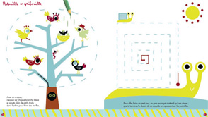 Double page de la rubrique Patouille et gribouille