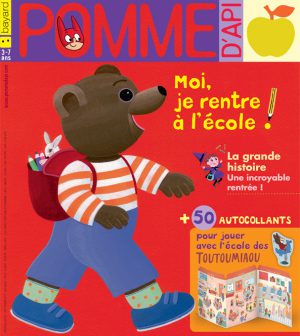 Pomme d'Api, septembre 2017, n° 619. Illustration : Danièle Bour.