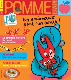 Pomme d'Api, mai 2018, n° 627. Illustration de couverture : Serge Bloch.