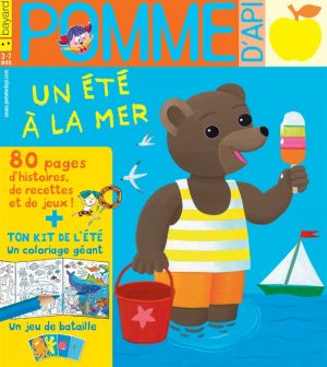 Pomme d'Api, juillet 2018, n° 629. Illustration de couverture : Danièle Bour.