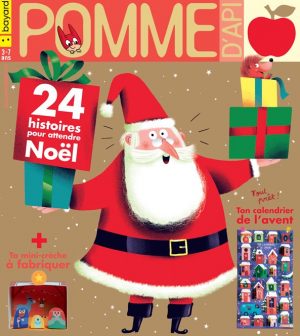 Pomme d'Api, décembre 2018, n° 634. Illustration de la couverture : Thomas Baas.