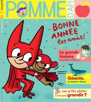 Pomme d'Api, janvier 2019, n° 635. Illustration de la couverture : Serge Bloch.