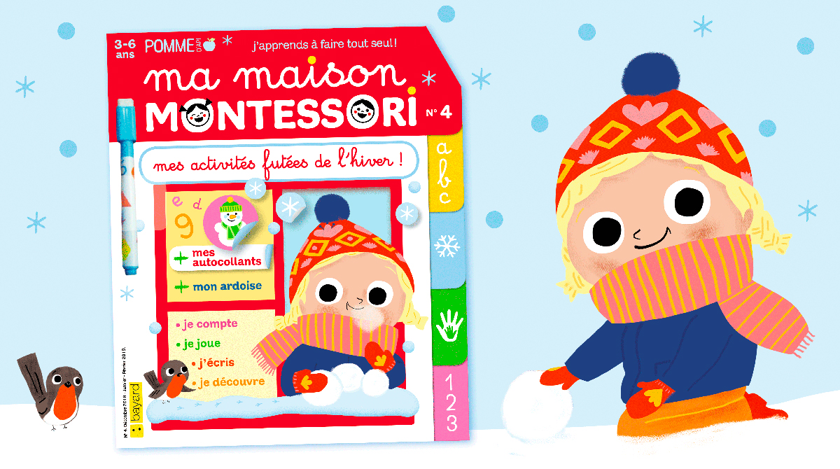 Le numéro 4 de “Ma maison Montessori” est sorti !