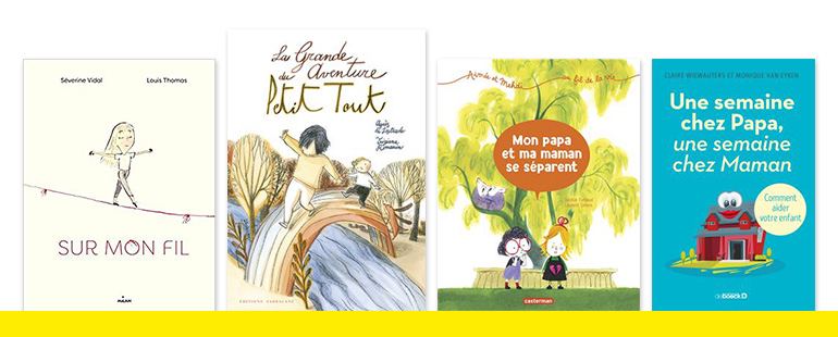 “Quand les parents se séparent”, supplément pour les parents du magazine Pomme d’Api, n° 639, mai 2019. Texte : Anne Bideault. Illustrations : Pascal Lemaître.