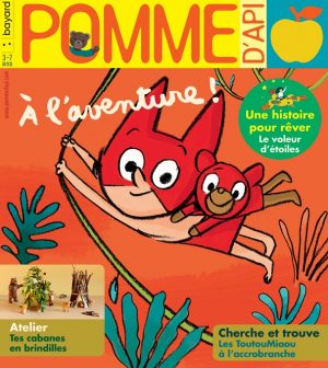 Couverture du magazine Pomme d'Api, août 2019, n° 642.