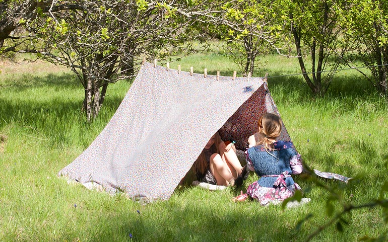 Construire une cabane dans le jardin