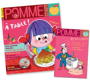 Couverture du magazine Pomme d'Api et son supplément pour les parents, n°644, octobre 2019