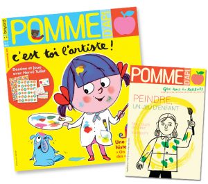 Couverture du magazine Pomme d'Api et son supplément pour les parents, n°649, mars 2020