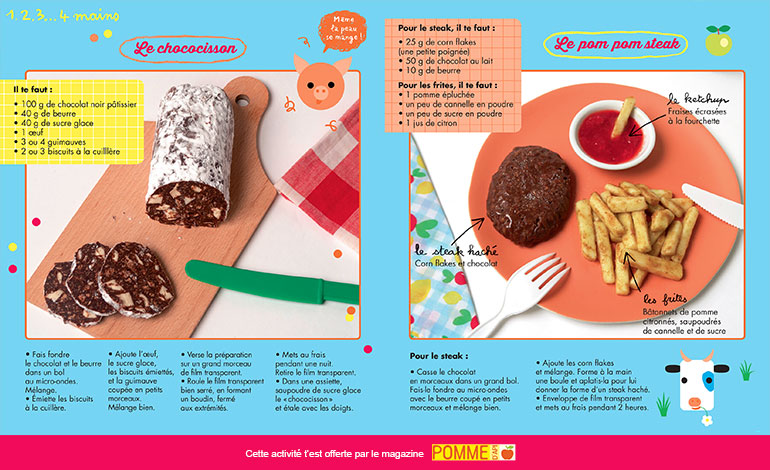 Bricolage : Incroyable menu 1 Pomme d'Api n°641