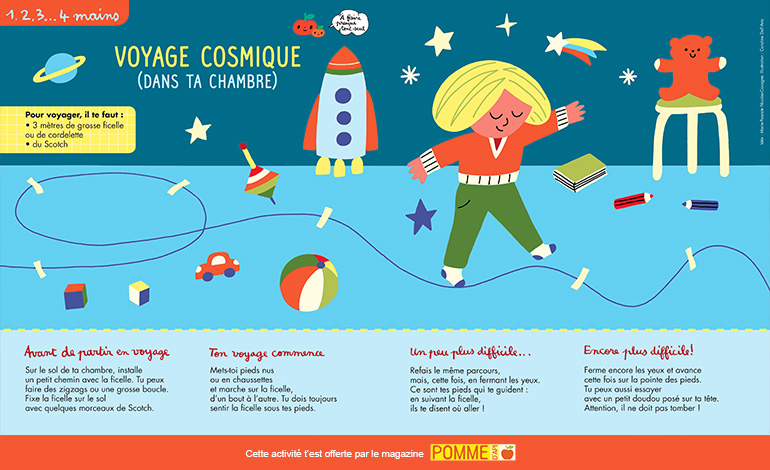 Bricolage voyage cosmique n°647 - Pomme d'Api