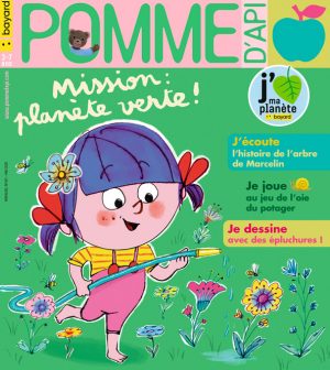 Couverture du magazine Pomme d'Api, n°651, mai 2020