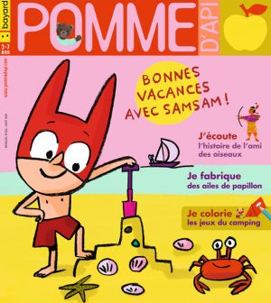 Couverture du magazine Pomme d'Api, n°654, août 2020