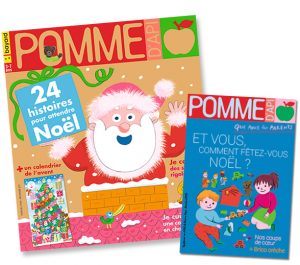 Couverture du magazine Pomme d'Api et son supplément pour les parents, n°658, décembre 2020