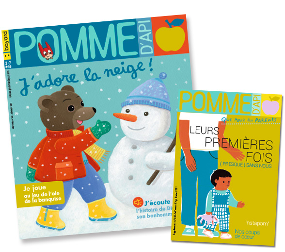 Couverture du magazine Pomme d'Api et son supplément pour les parents, n°660, février 2021