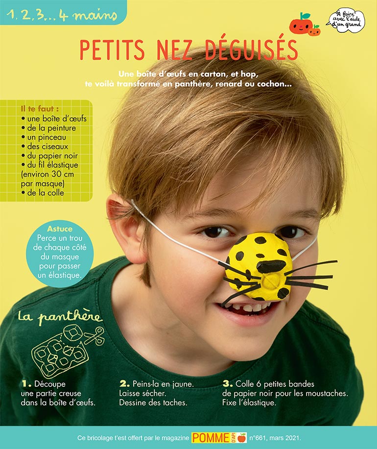 © Benoît Pelletier. “Petits nez déguisés”.