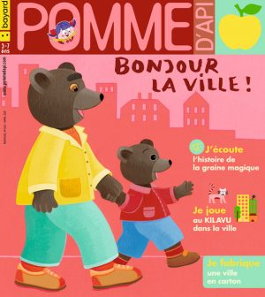 Couverture du magazine Pomme d'Api, n°662, avril 2021