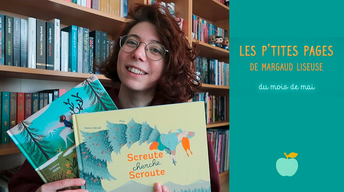 En mai, Margaud Liseuse a choisi de nous présenter “Screute cherche Scroute”, un album de Swann Meralli Pizar (éd. Albin Michel) et “Le voyage d’Od”, un album de Susanna Isern et Ana Sender (éd Père Fouettard).