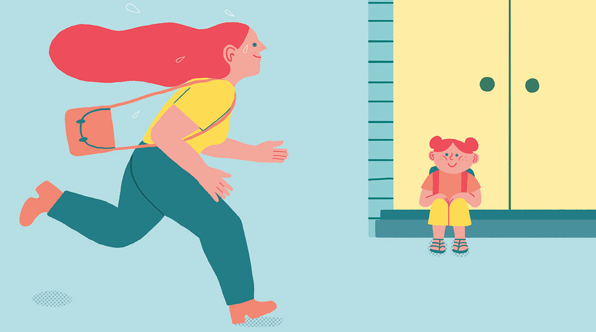 Mamans solo : ces héroïnes du quotidien. Illustration : Popy Matigot.