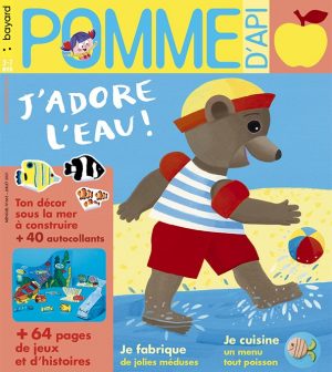 Couverture du magazine Pomme d'Api, n°665, juillet 2021