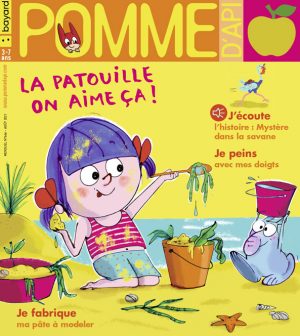 Couverture du magazine Pomme d'Api, n°666, août 2021