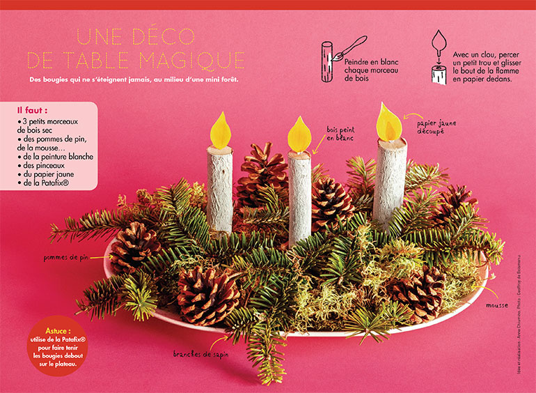 3 bricolages nature pour un Noël lumineux - Pomme d'Api