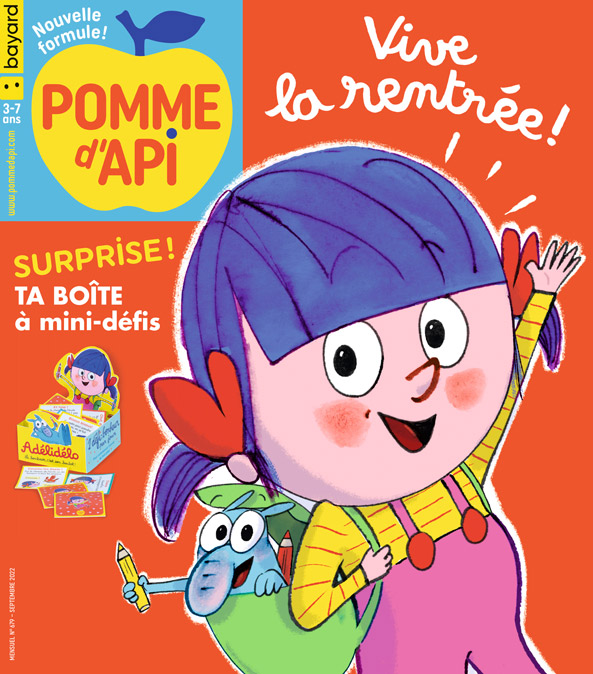 3 comptines pour la rentrée avec Adélidélo - Pomme d'Api