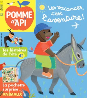 Couverture du magazine Pomme d'Api n°714, août 2025.